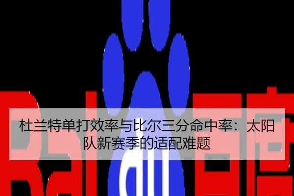 杜兰特单打效率与比尔三分命中率：太阳队新赛季的适配难题